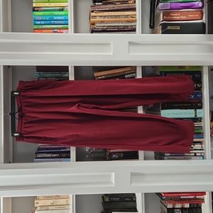 Vintage Sahara Club men's sweatpants, deep wine red, size 2XL